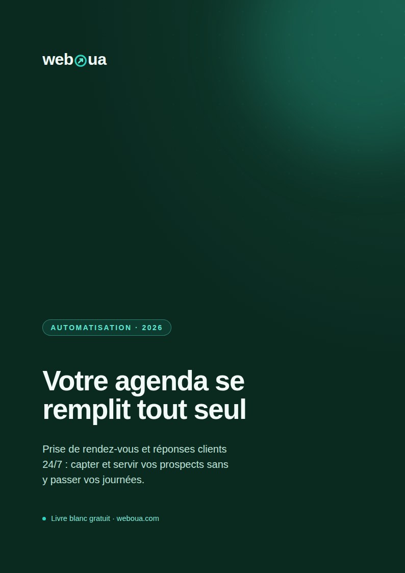 Couverture du livre blanc « Votre agenda se remplit tout seul »