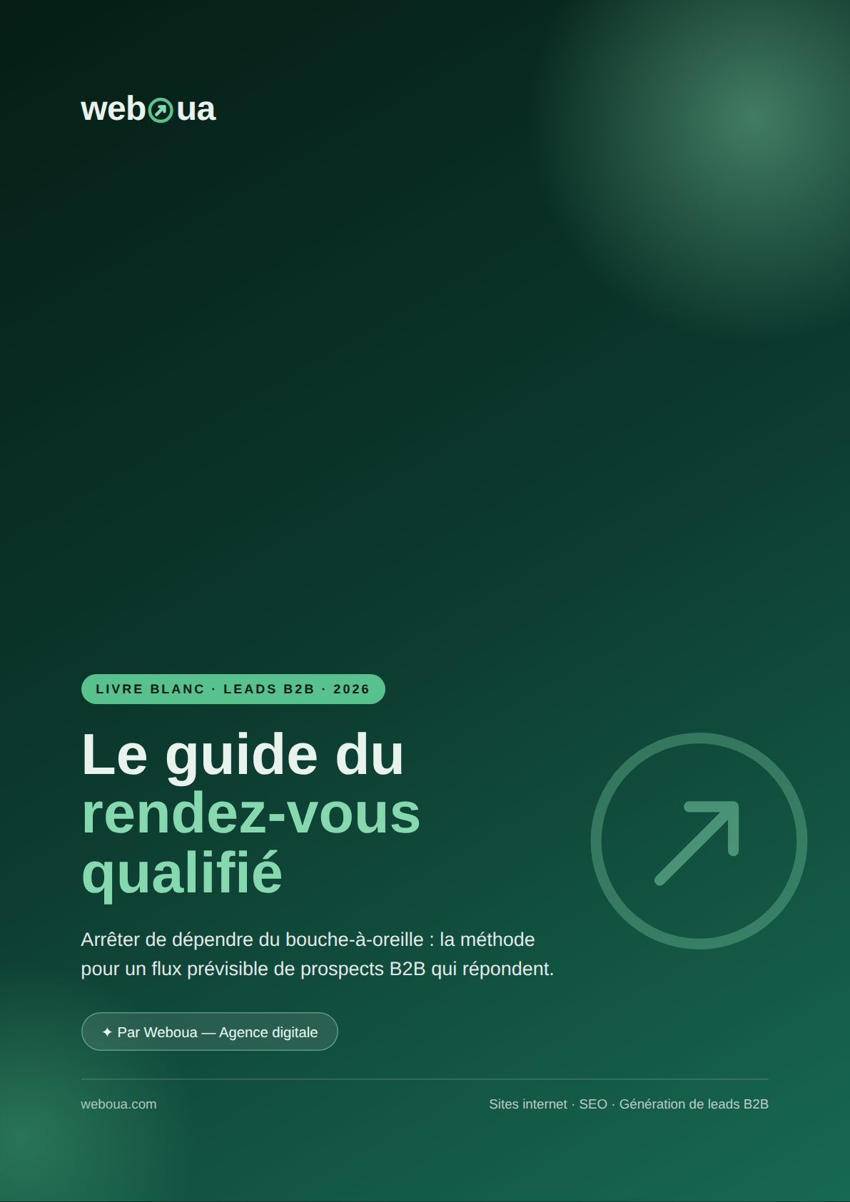 Couverture du livre blanc « Le guide du rendez-vous qualifié »